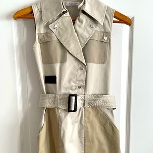 Altuzarra cargo sleeveless coat dress